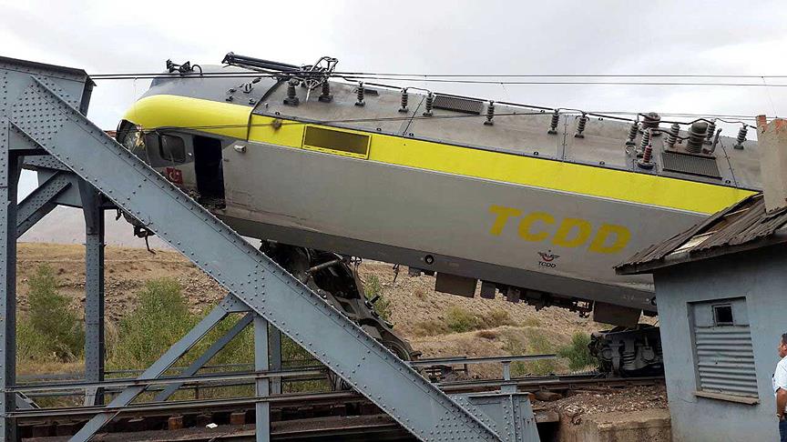 Sivas ta tren kazası: 4 yaralı