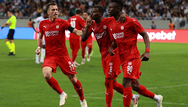 Sivasspor Gürcistan dan avantajlı dönüyor!