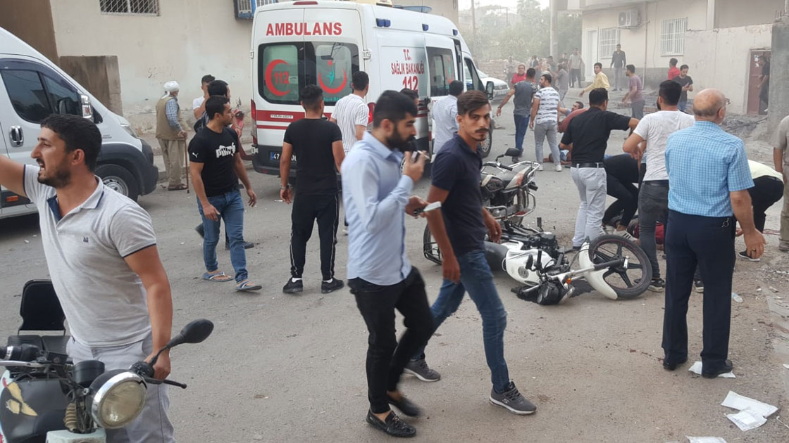 Nusaybin de sivillere havanlı saldırı