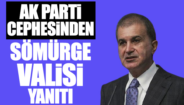 AK Parti den  Sömürge valisi  yanıtı