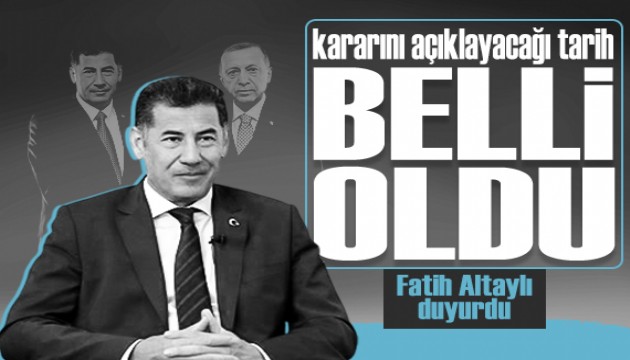 Fatih Altaylı, Sinan Oğan'ın kararını açıklayacağı tarihi duyurdu