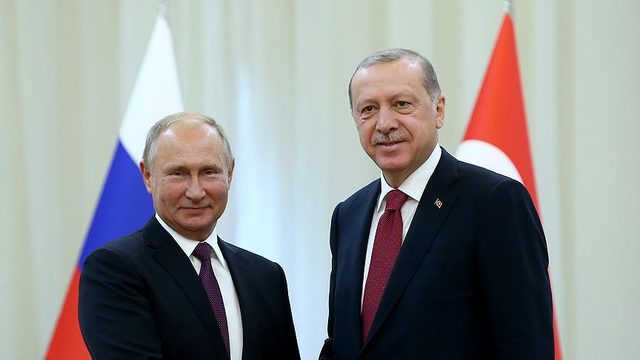 Erdoğan ve Putin den sıcak mesajlar