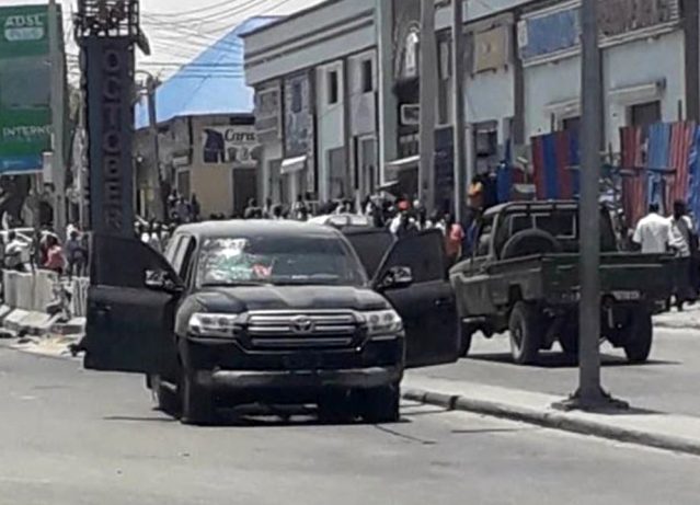 Türk vatandaşlarına Somali nin başkenti Mogadişu da saldırı