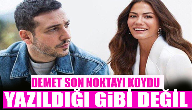 Demet Özdemir: Oğuzhan ile iki aydır beraberiz