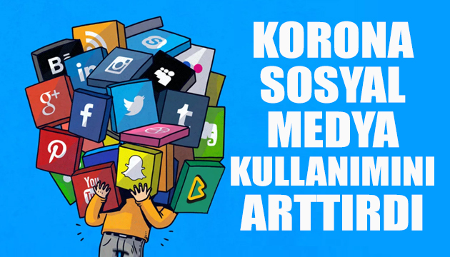 Korona sosyal medya kullanımını arttırdı