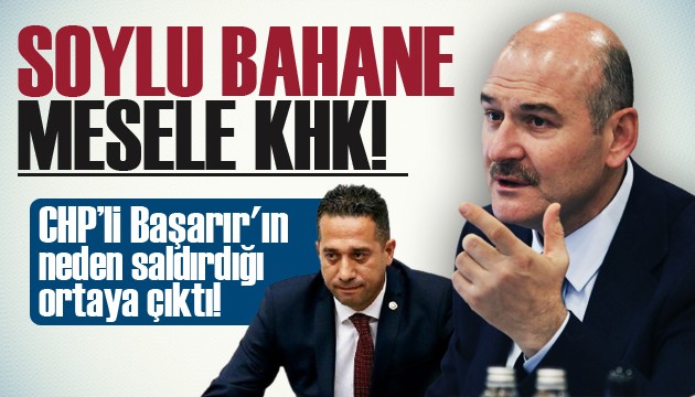 Ali Mahir Başarır'ın Soylu'ya neden saldırdığı ortaya çıktı!