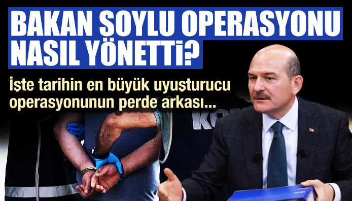 Bakan Soylu yönetimindeki dev operasyon!