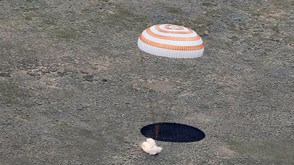 Soyuz Dünya’ya döndü!