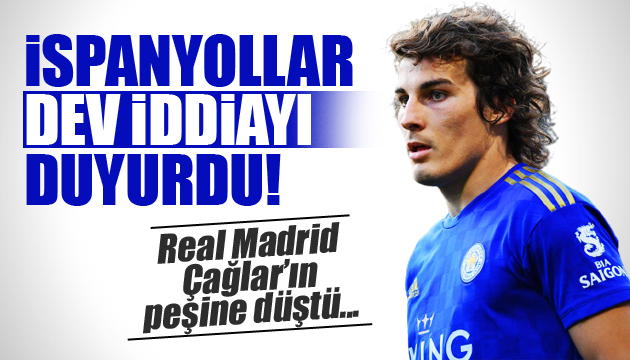 İspanyollar duyurdu! Real Madrid, Çağlar ın peşinde