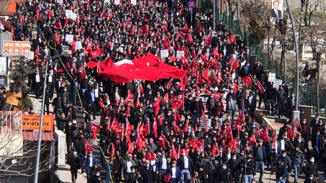 Şırnak ta teröre lanet okundu