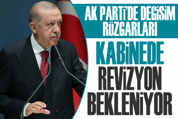 Türkiye gazetesi: AK Parti de değişim rüzgarları, kabinede revizyon bekleniyor