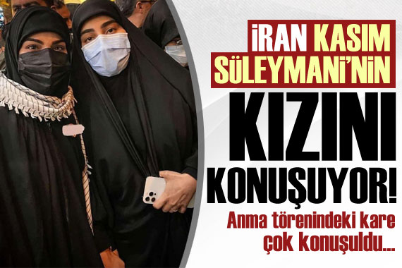 İran, Kasım Süleymani nin kızını konuşuyor!