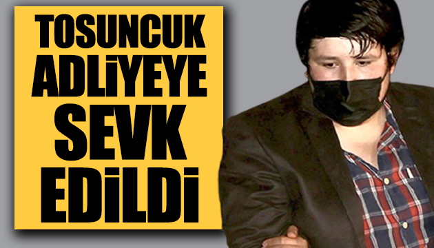 Tosuncuk adliyeye sevk edildi