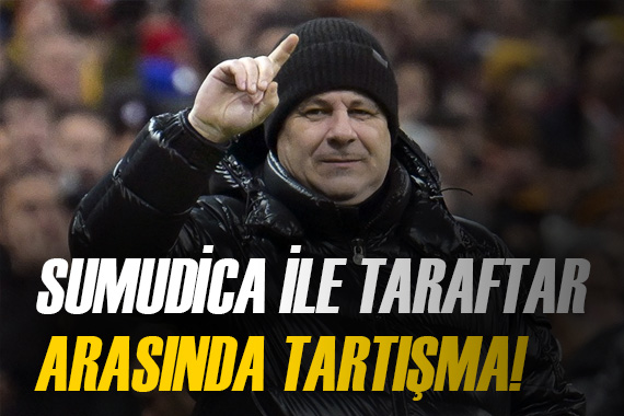 Marius Sumudica ile Fenerbahçe taraftarı arasında tartışma!