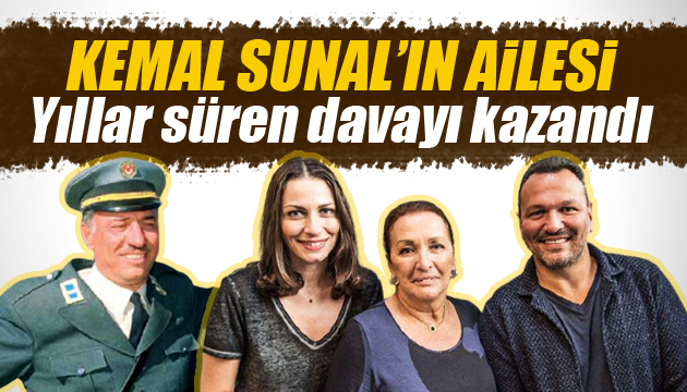 Propaganda davasını Kemal Sunal ın ailesi kazandı!