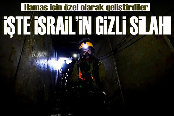 Hamas için özel olarak geliştirdiler... İşte İsrail in gizli silahı!