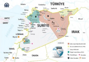 IŞİD Suriye de bir çok bölgeyi tehdit ediyor! İşte o bölgeler...