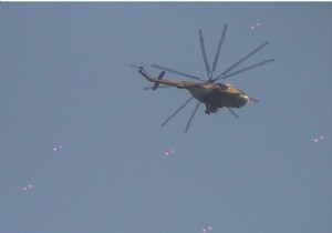 Suriye ordusuna ait helikopter düştüğü bildirildi!