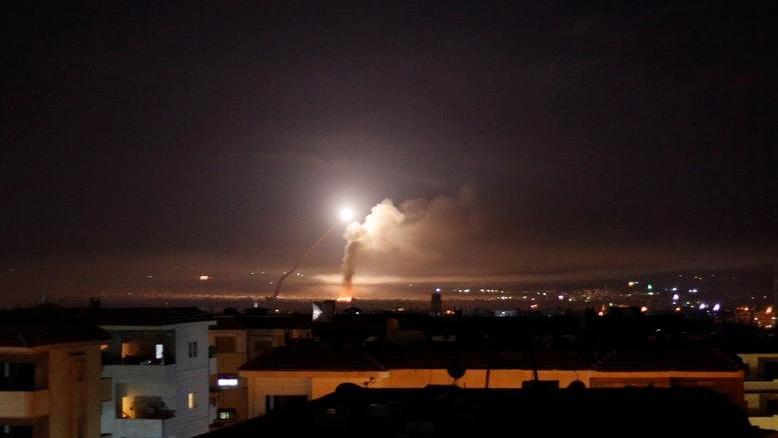 İsrail den  Suriye’ye saldırı!