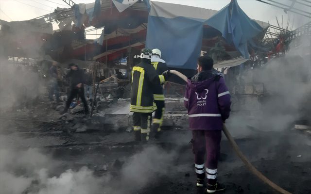 Sınırda bombalı terör saldırısı!