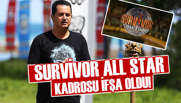 Survivor All Star 2022 nin kadrosu ifşa oldu!