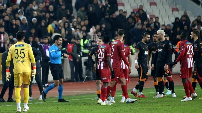 Sivasspor-Galatasaray maçı hakkında soruşturma!