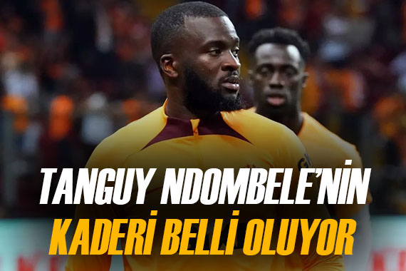 Galatasaray da çok tartışılan isim olan Ndombele nin kaderi belli oluyor