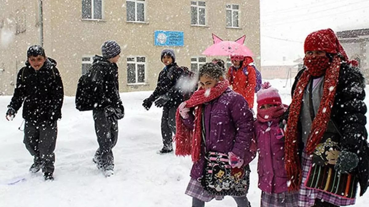 Erzurum da eğitime ara verildi!