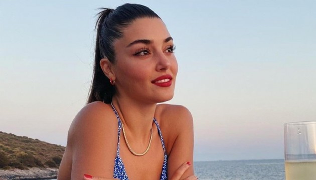 Hande Erçel'in pozuna rekor beğeni!