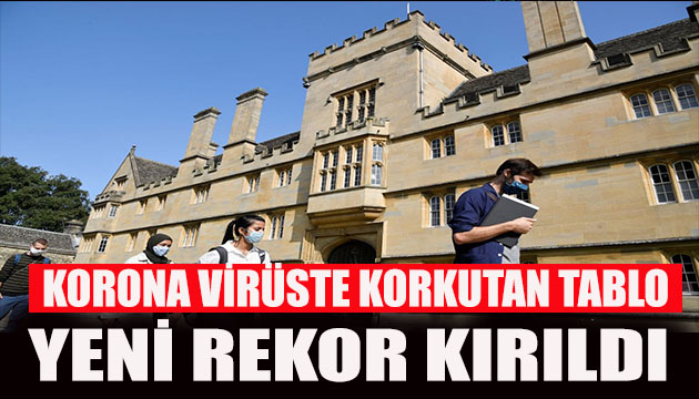 Korona virüste korkutan tablo