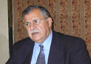 Talabani, Bush’u Resmi Törenle Karşıladı 
