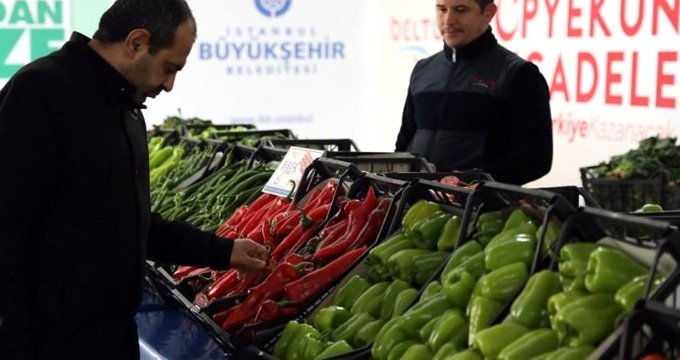 Tanzim satış yerine halk market