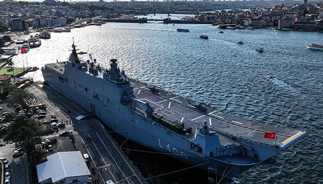 TCG Anadolu nun Zafer Yolculuğu tamamlandı
