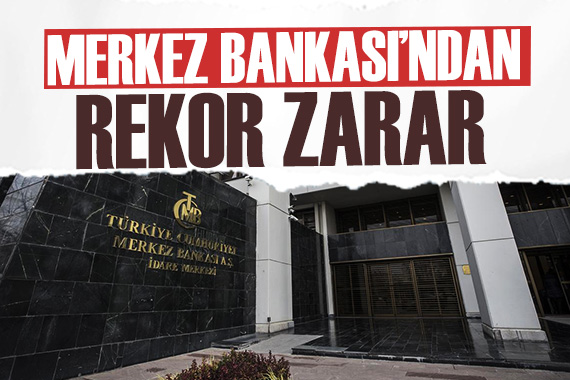 Merkez Bankası ndan rekor zarar