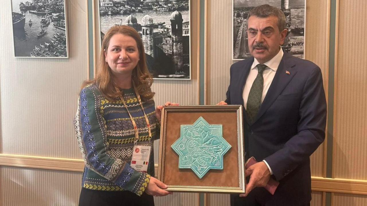 Milli Eğitim Bakanı Tekin, Rumen mevkidaşı Deca ile görüştü
