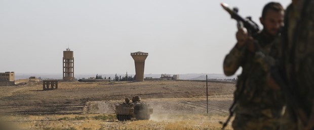 Tel Abyad ilçe merkezi terörden temizlendi