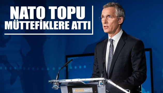 NATO topu müttefiklere attı