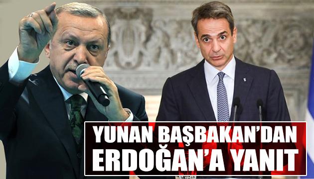 Yunan Başbakan dan Erdoğan a yanıt