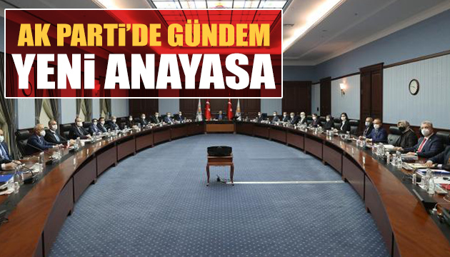 AK Parti de gündem yeni anayasa