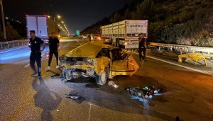 Hatay'da zincirleme kaza; 1 ölü
