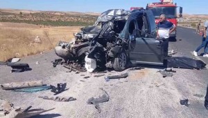 Şanlıurfa’da feci kaza: 4 ölü, 2 ağır yaralı