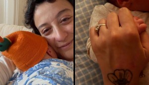 Melike Şahin bebeğinin adını açıkladı