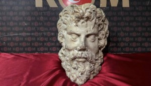 2 bin yıllık Zeus heykel başı ele geçirildi