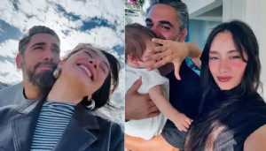 Neslihan Atagül ve Kadir Doğulu'dan tatil pozu
