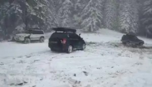 10 santimetrelik kar sürprizi