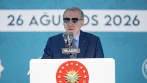 Cumhurbaşkanı Erdoğan'dan Malazgirt'te net mesaj: Bölgemizde tarih yeniden yazılıyor