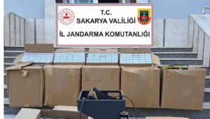 Sakarya'da kaçak tütün operasyonu