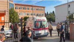 Manisa'da okulu kana bulayan saldırgan yakalandı