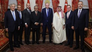 Cumhurbaşkanı Erdoğan'dan kritik görüşme: 7 ülkenin dışişleri bakanlarını kabul etti
