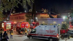 İstanbul'da hastanede yangın paniği yaşandı